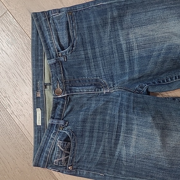 Kut From the Kloth Jeans Women's sz 10 Stevie Straight Leg Mid Rise Denim Jeans - Picture 3 of 15